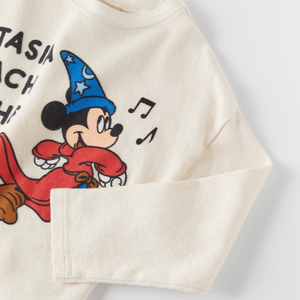 Zara Mickey Fantasia shirt - Picture 2 of 3